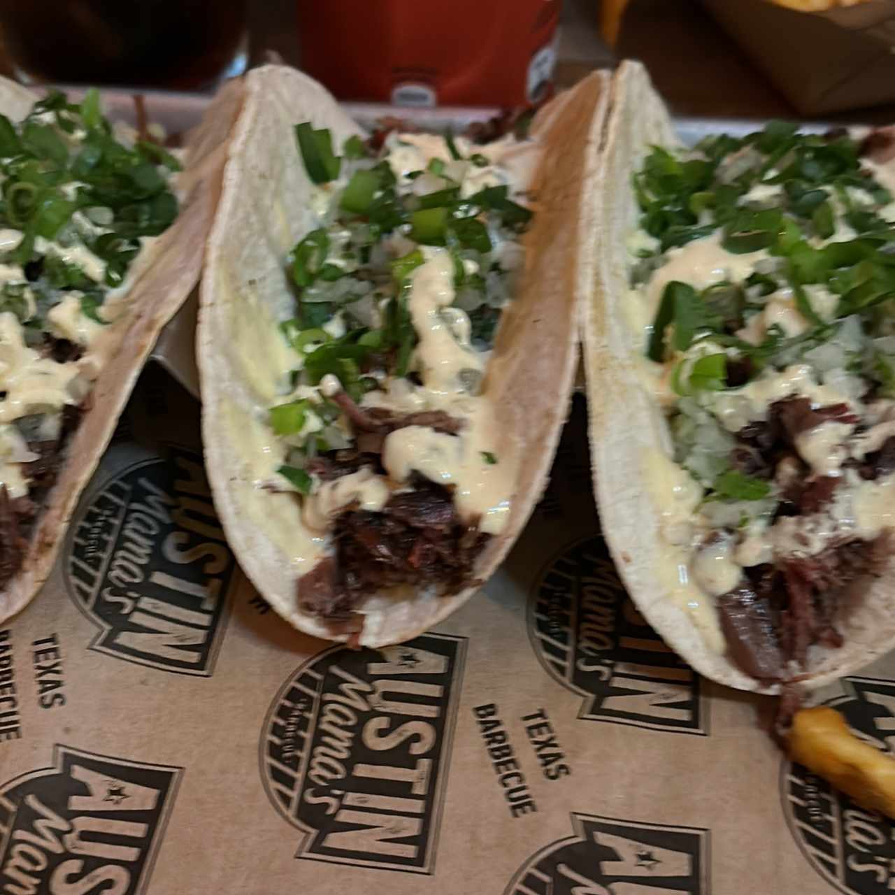 Tacos de brisket