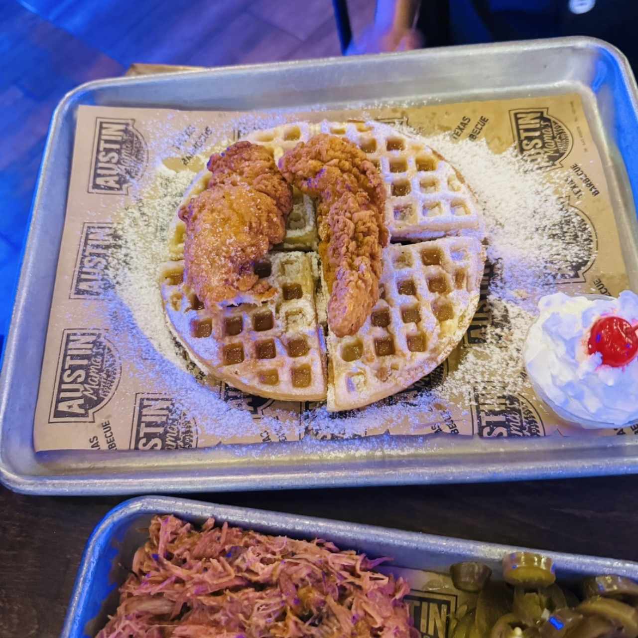 Kids Menú - Chicken & Waffles