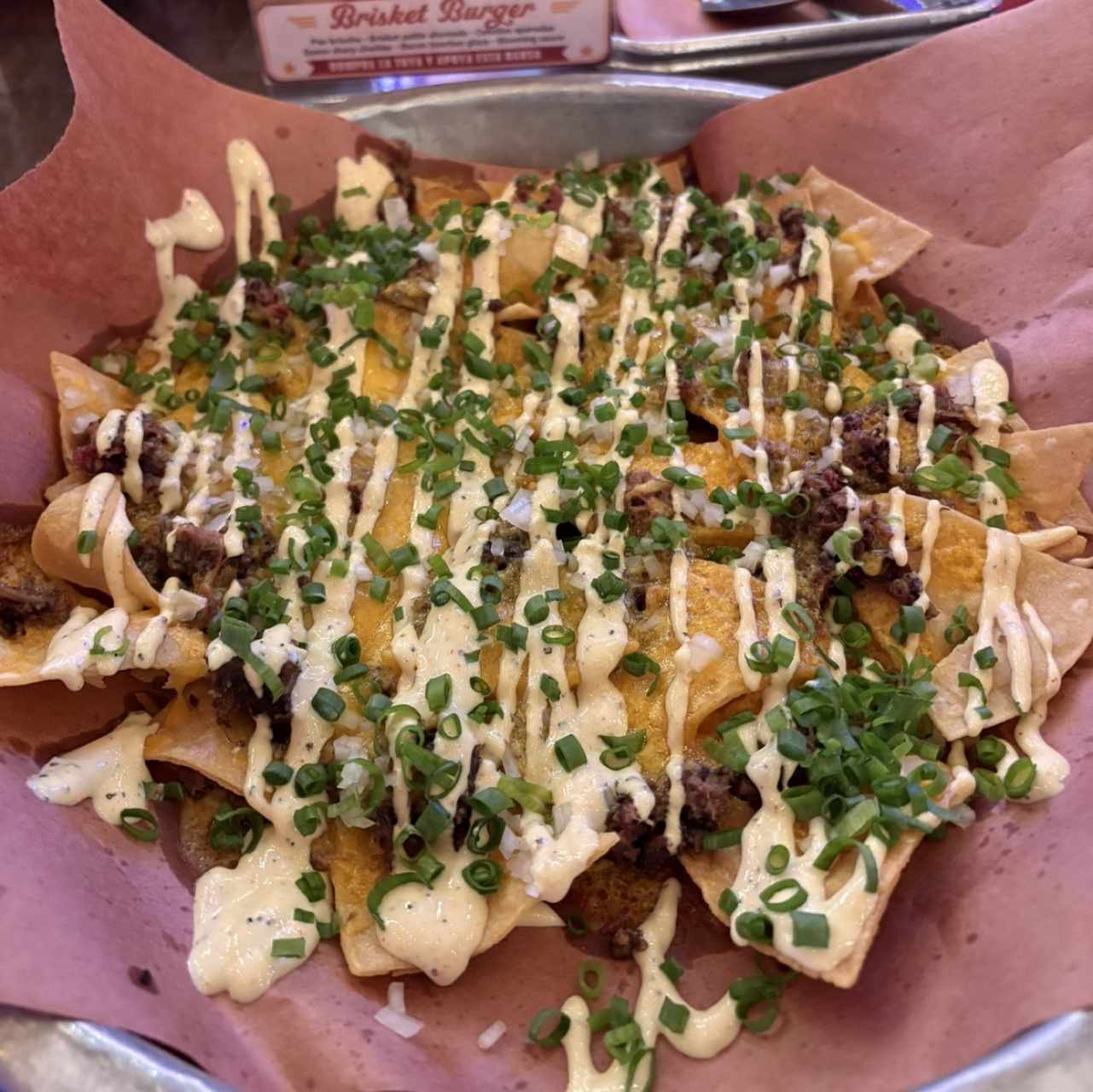 Starters - Brisket Nachos
