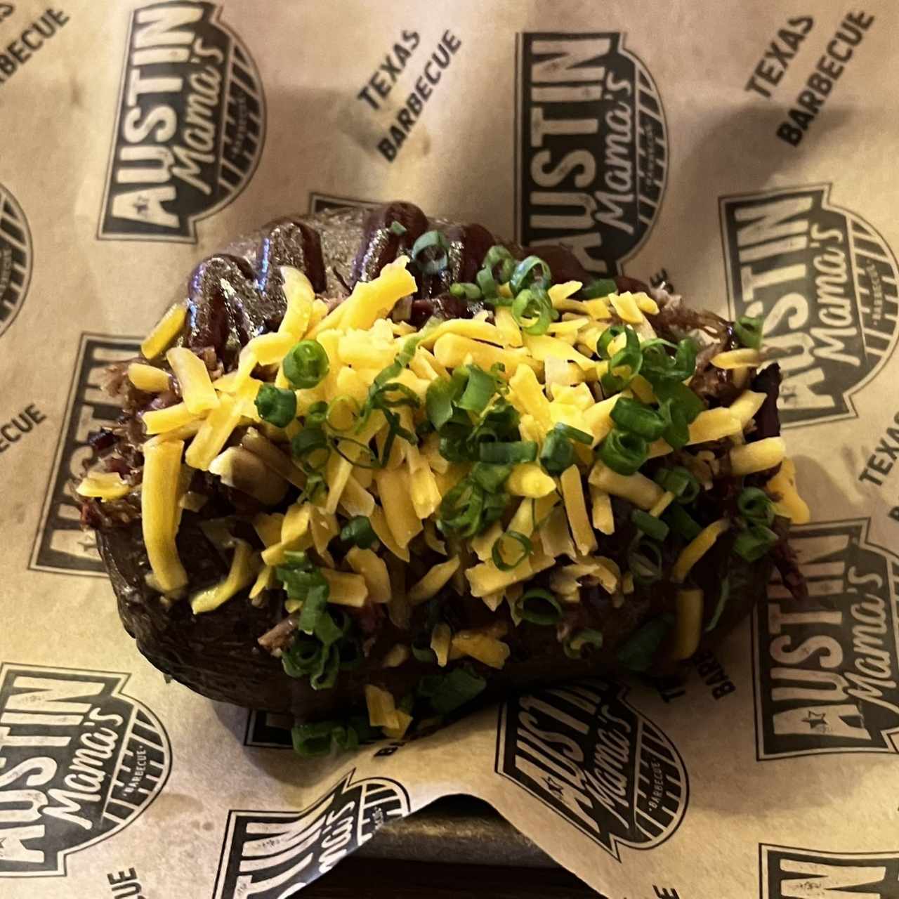 Brisket loaded spud
