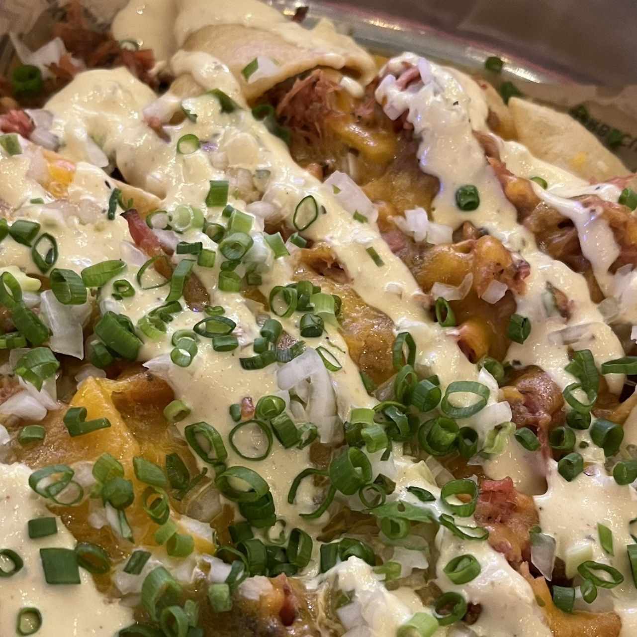 Nachos pull pork