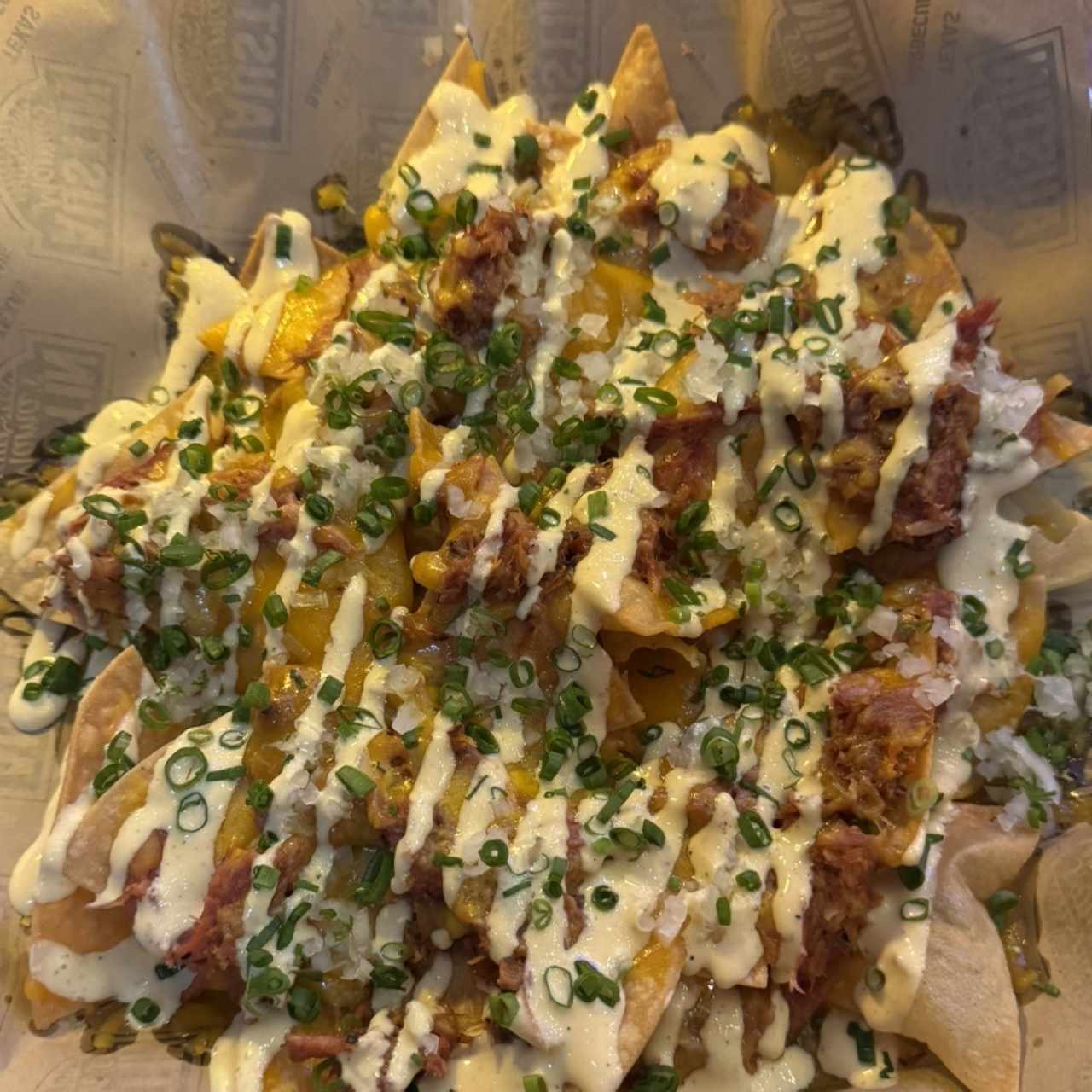 Starters - Brisket Nachos