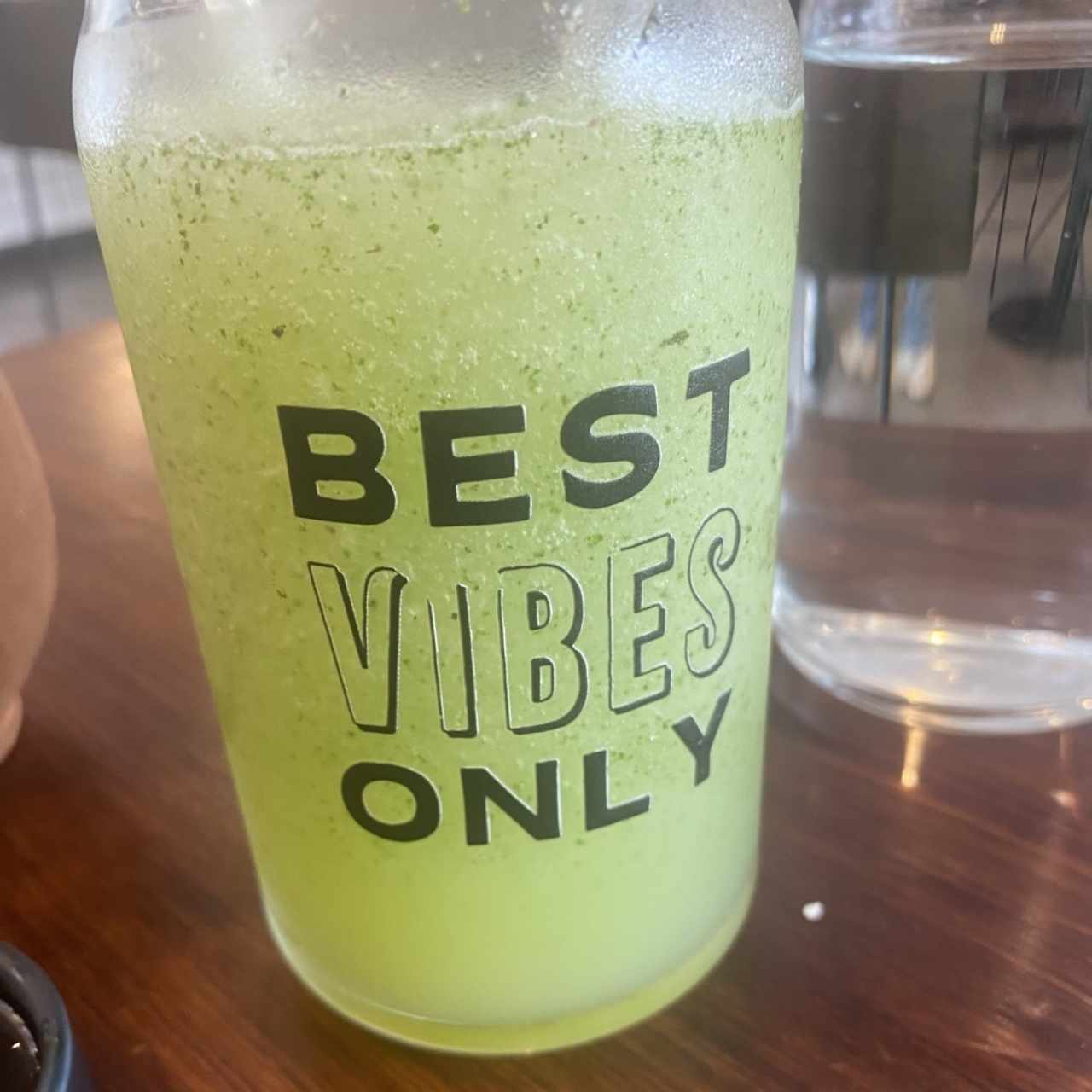 Limonada con menta (muy acida😢)