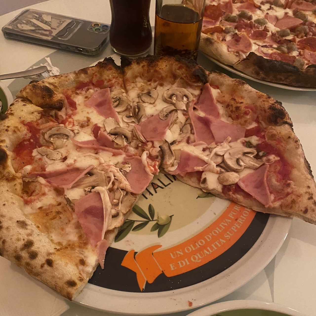 Jamon y Champiñones