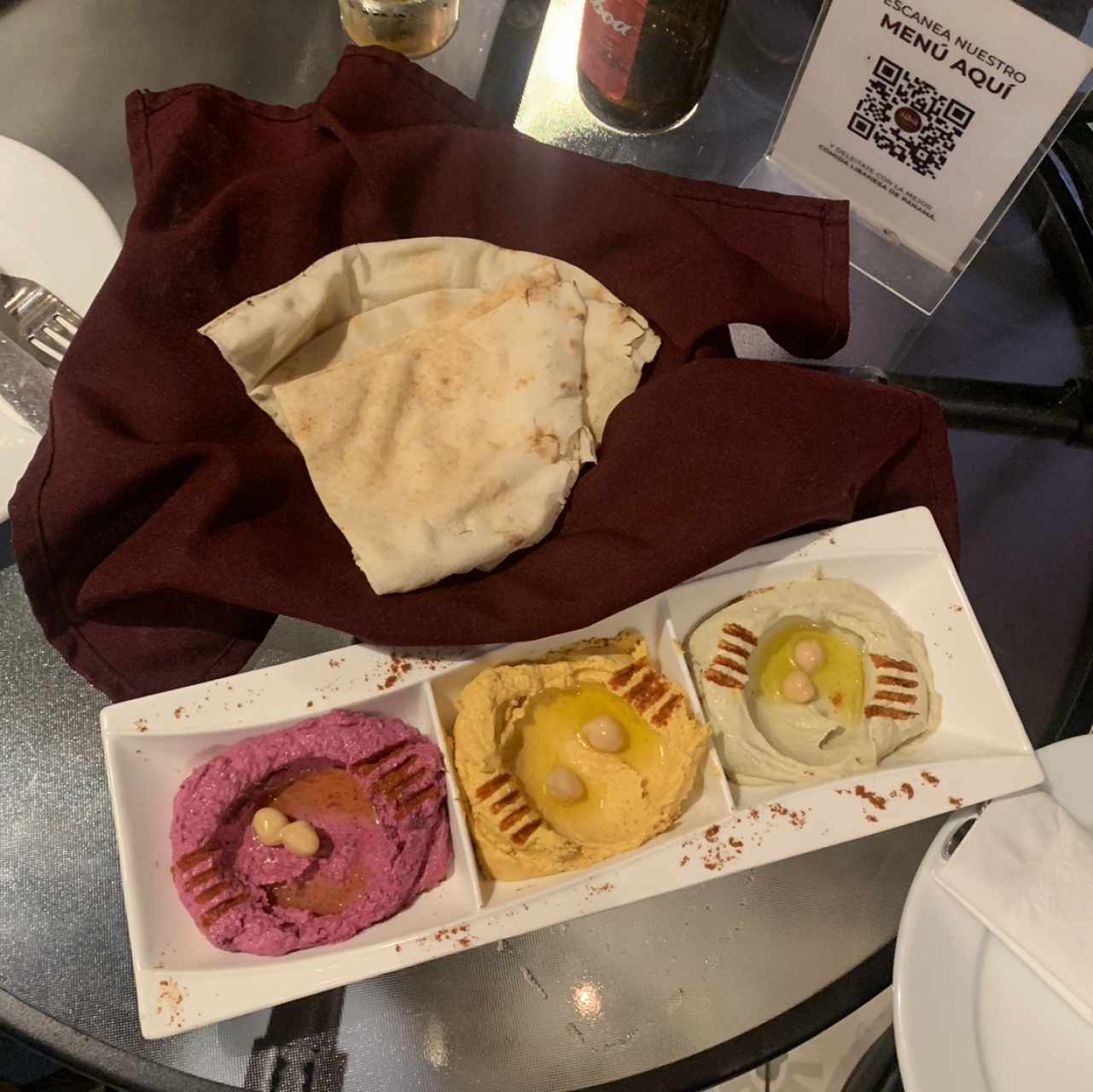 Entradas - Trilogia Hummus