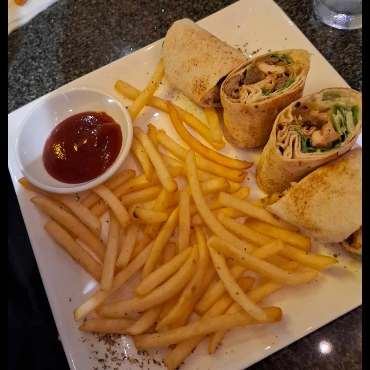 Shawarma de plato Mixto