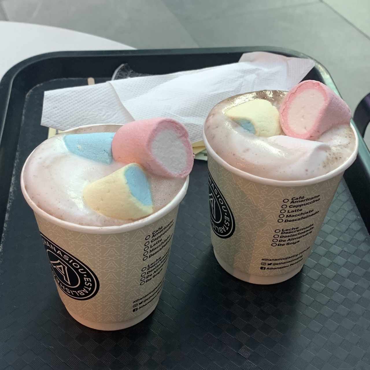 Chocolate con Malvas