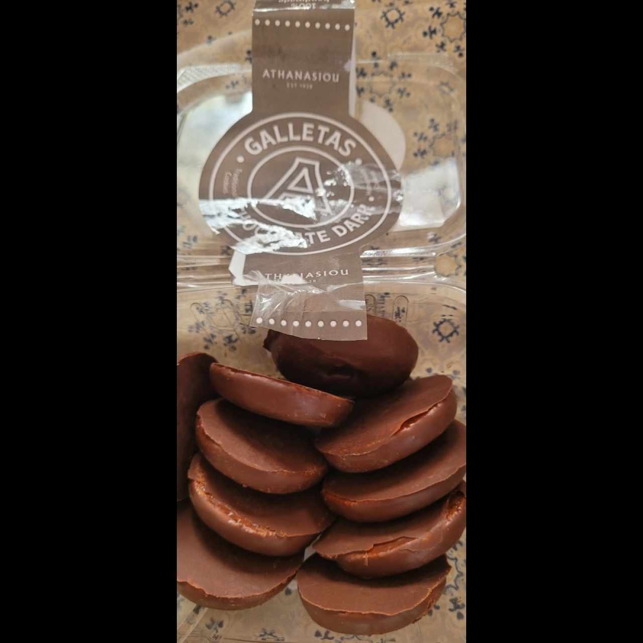galleta dark chocolate 