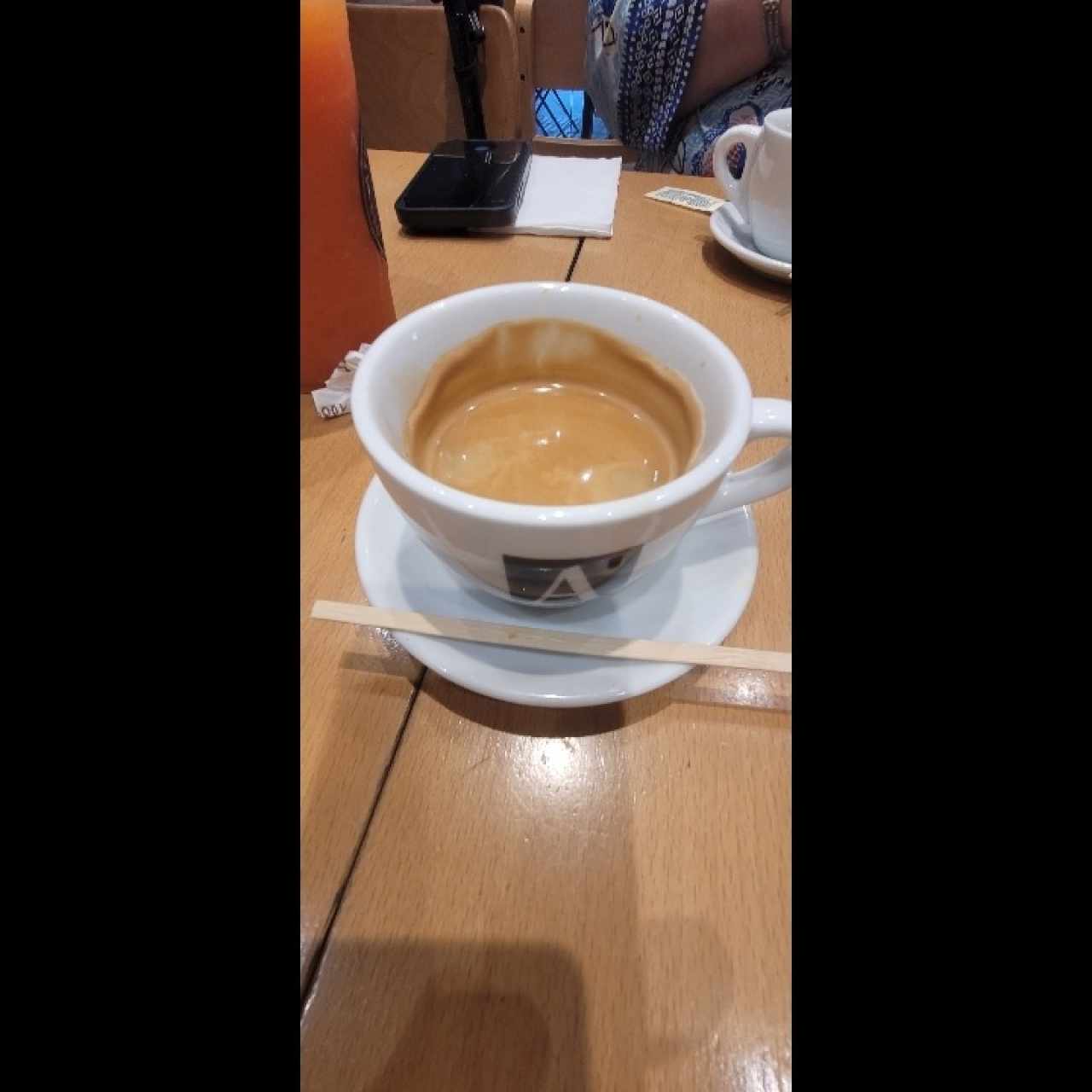 Café expreso doble 