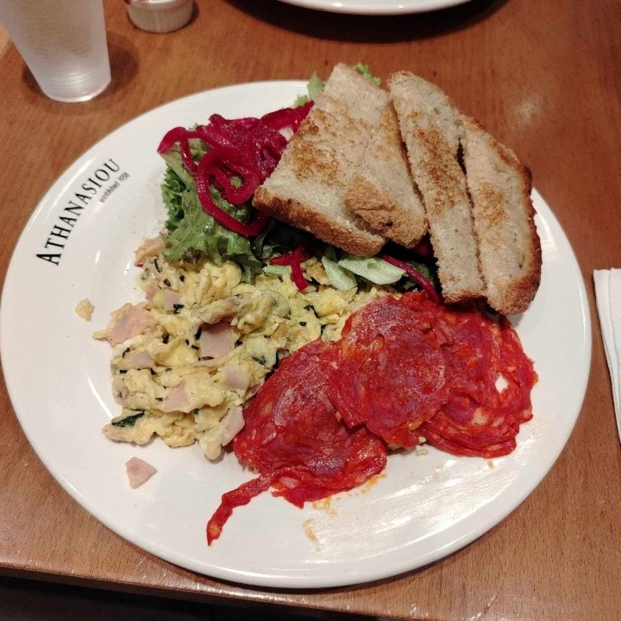 Grand omelette con extra cantimpalo 