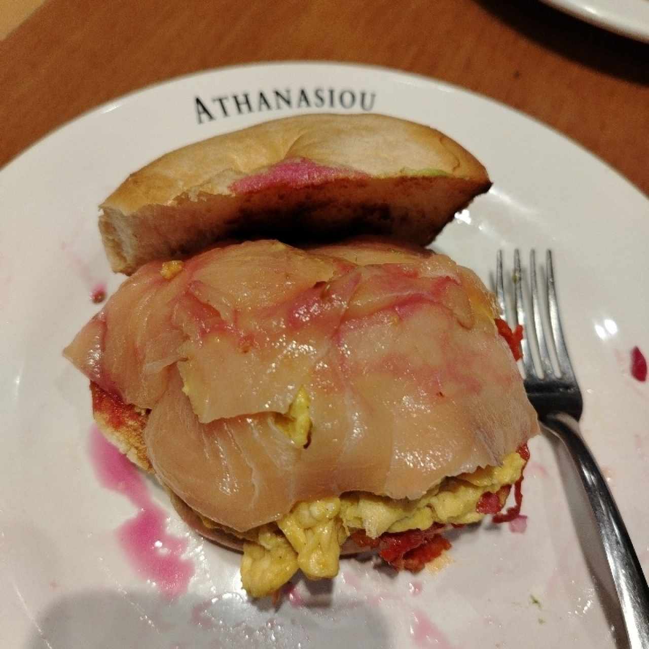 Salmón brioche 