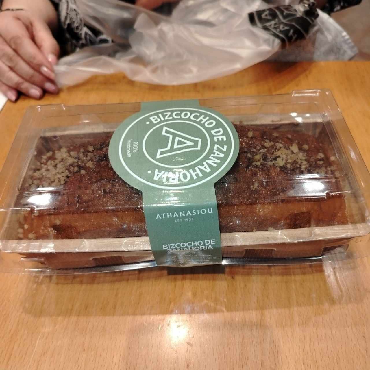 Bizcocho de zanahoria 