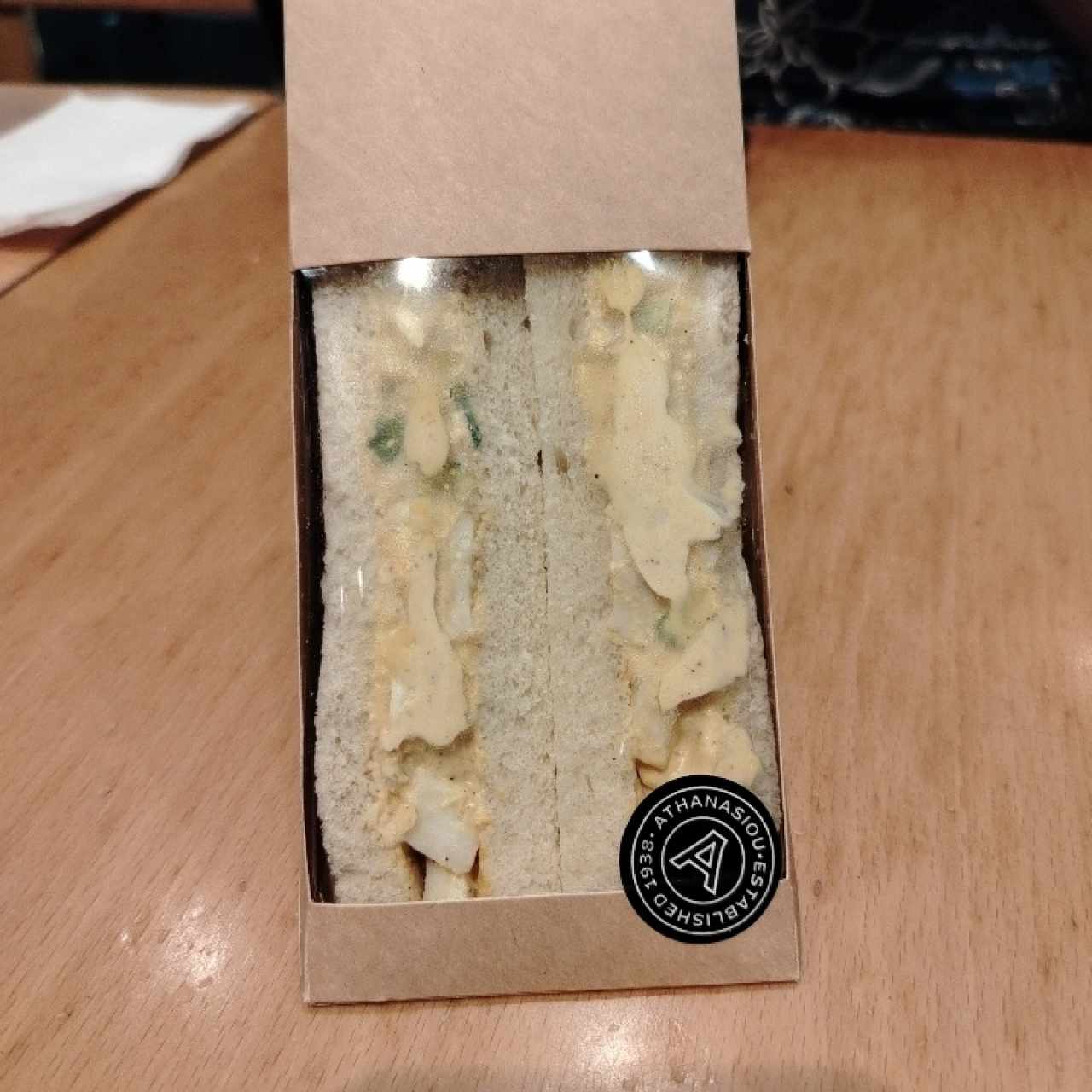 Club Sándwich de huevo 