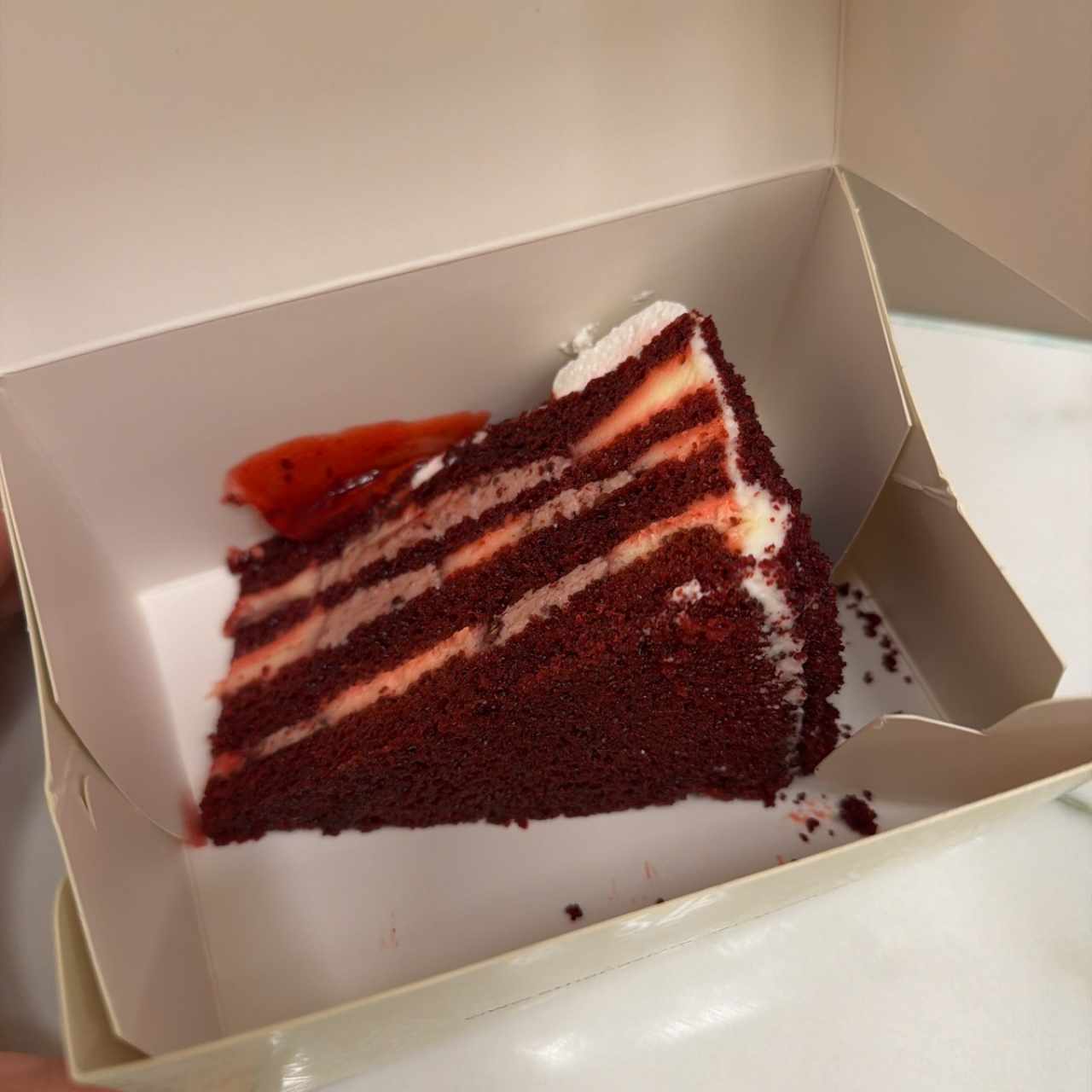 Tortas americanas - Red Velvet (porción)