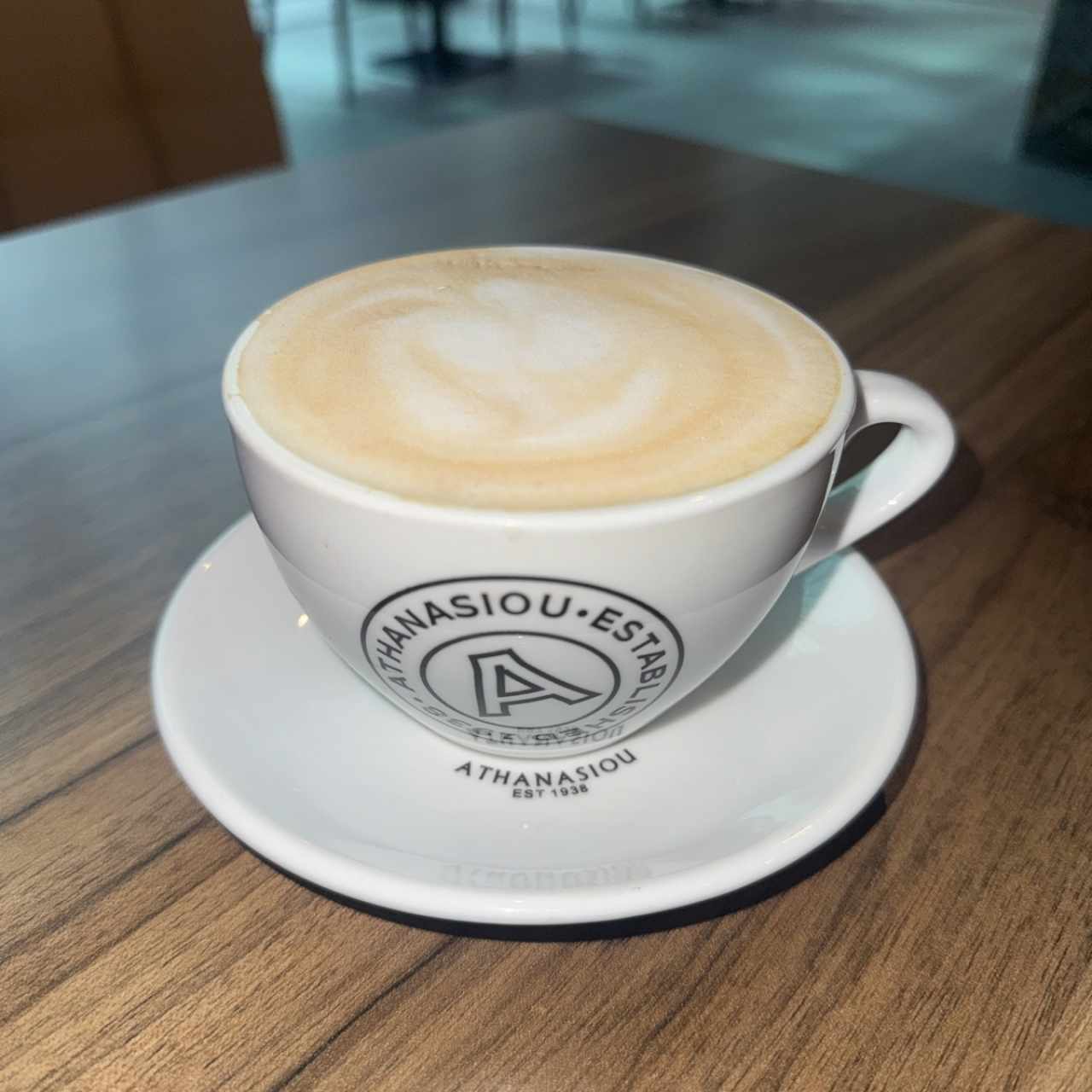 Capuccino de caramelo con leche de avena