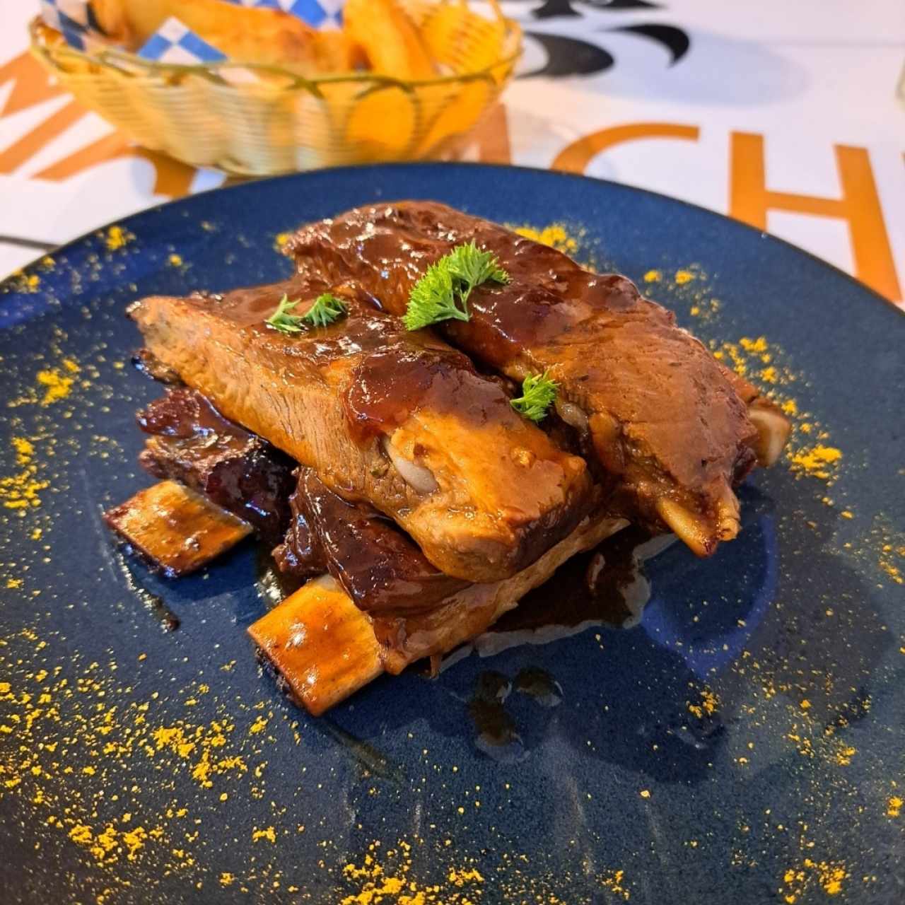 Costillas de Cerdo en Salsa BBQ