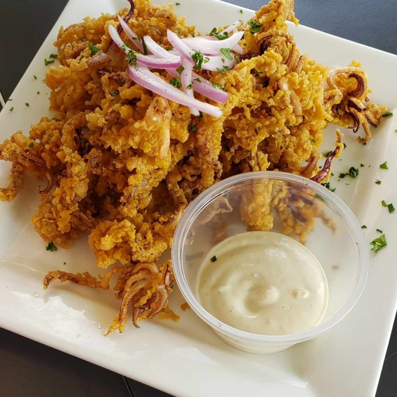 arañitas de calamar 
