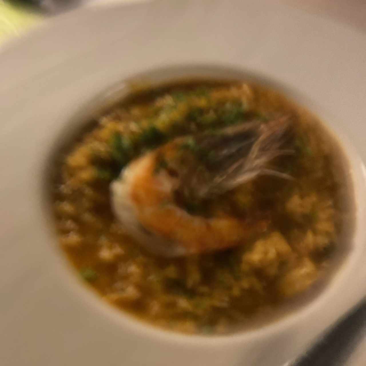Risotto de Camarones y Calamares