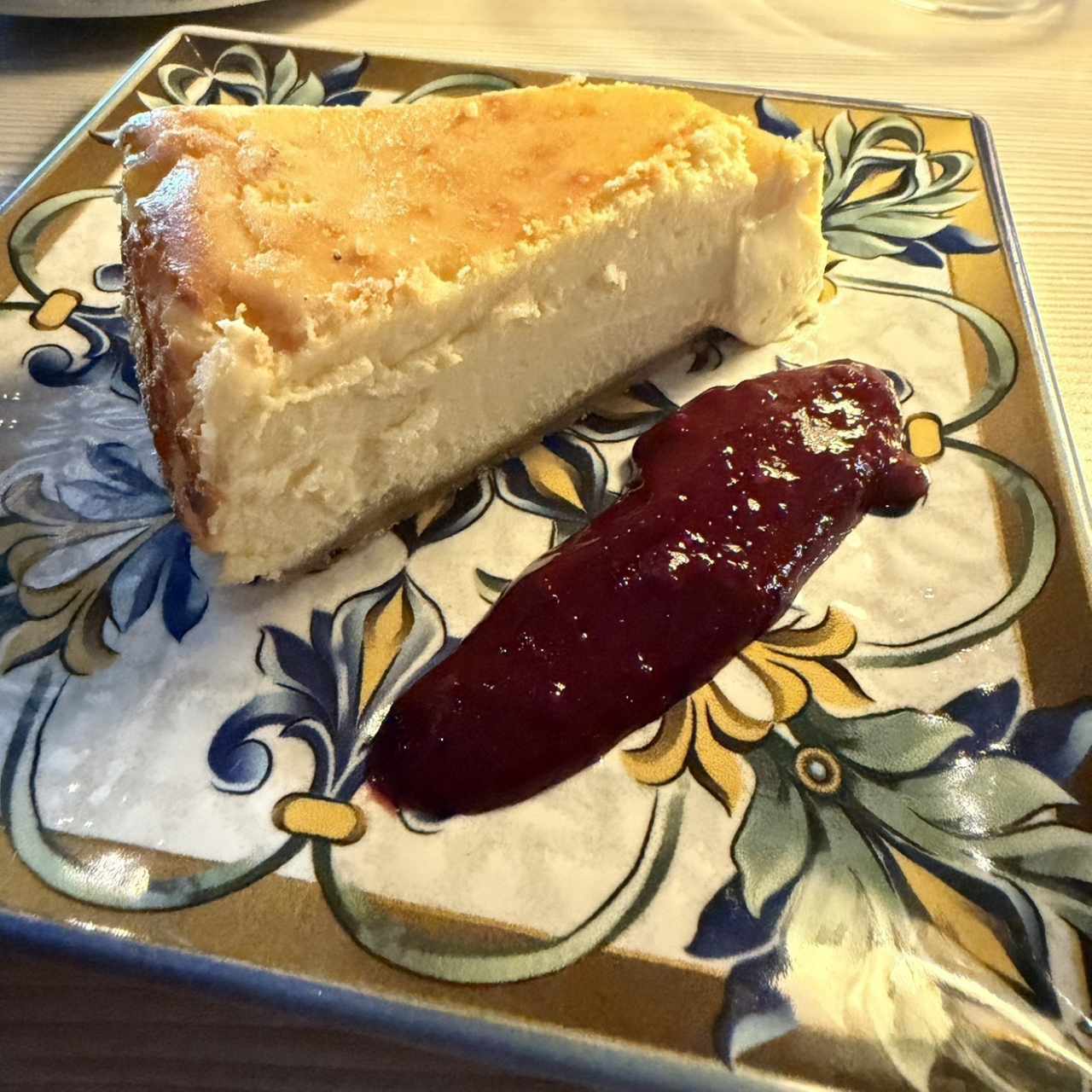 Tarta de queso vasca