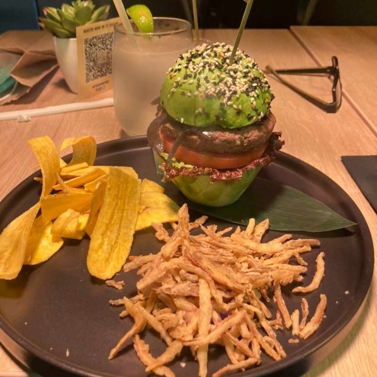 avocado burger