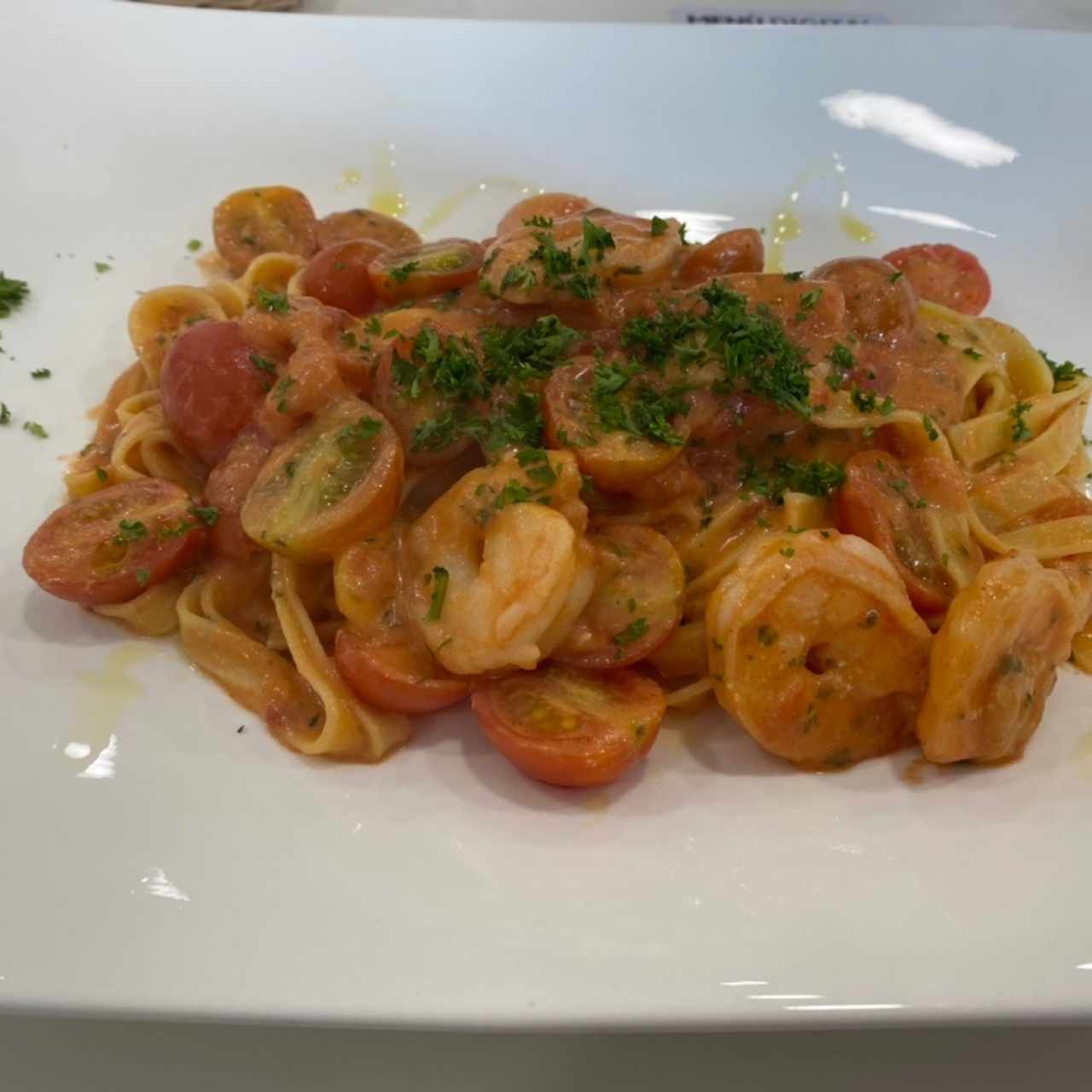 Fetuccini Gamberoni