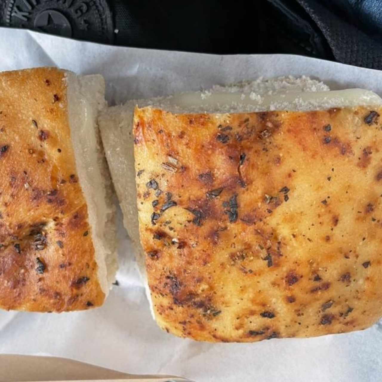 focaccia de jamón y queso