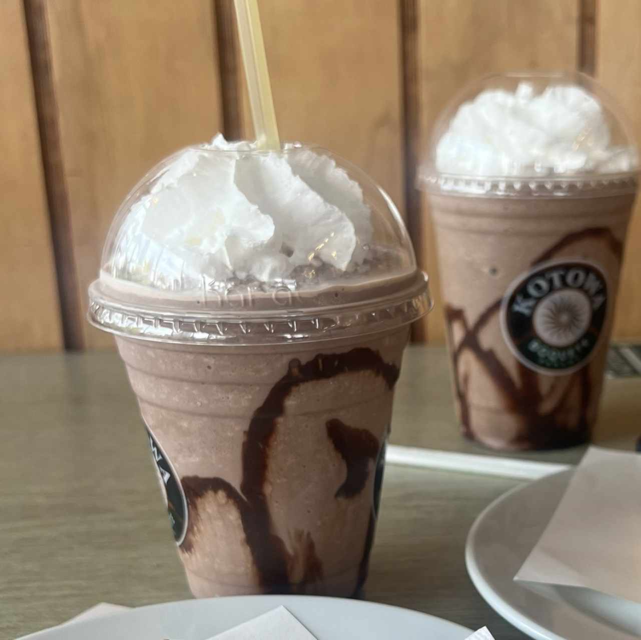 Frappe de chocolate