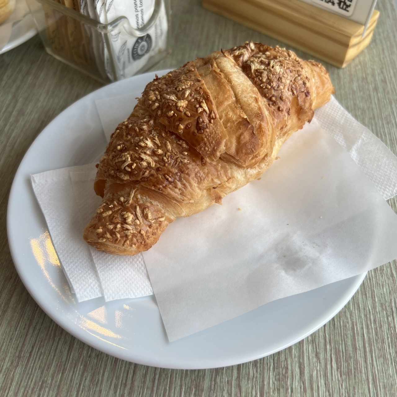 Croissant de Jamón y Queso