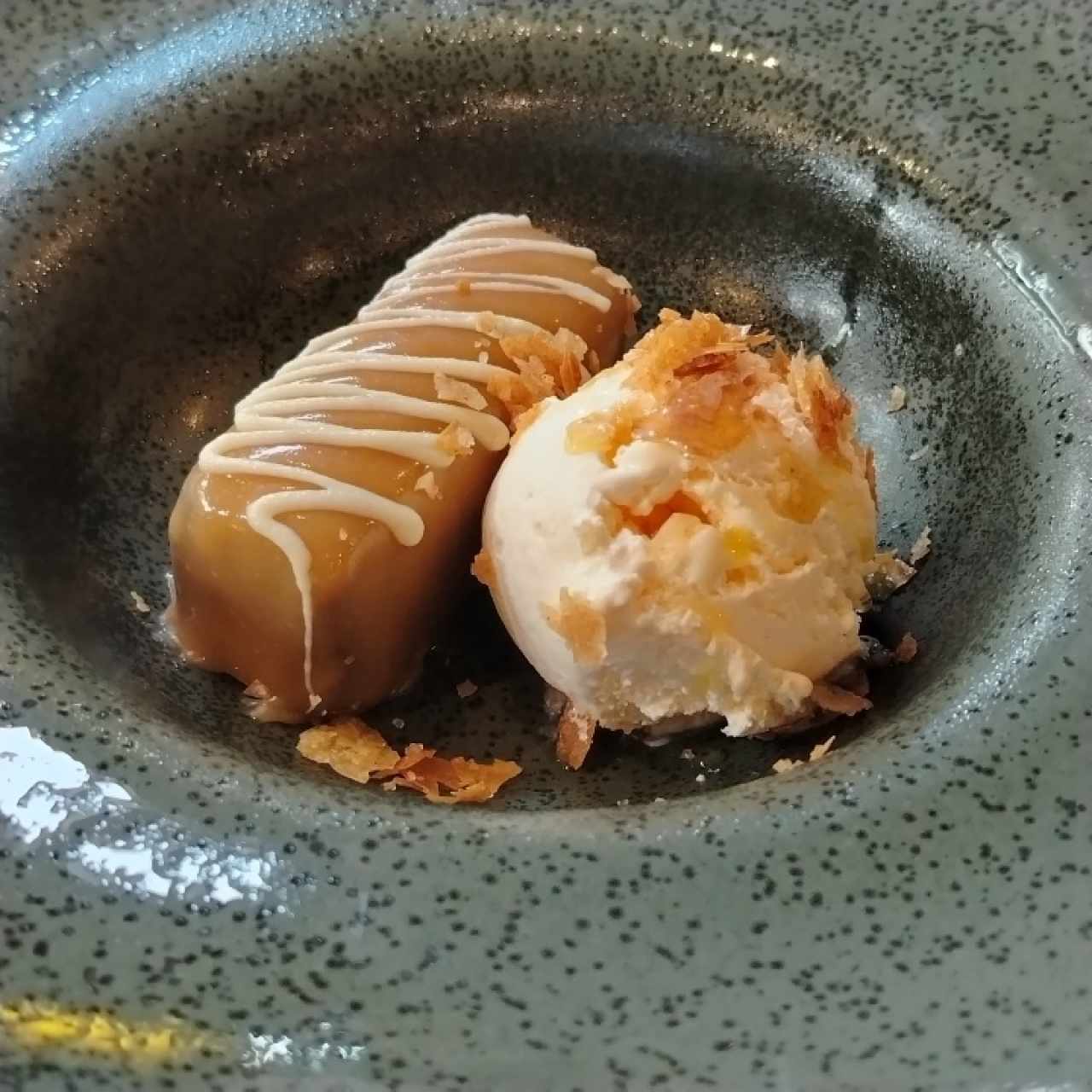 Mousse chocolate y café 