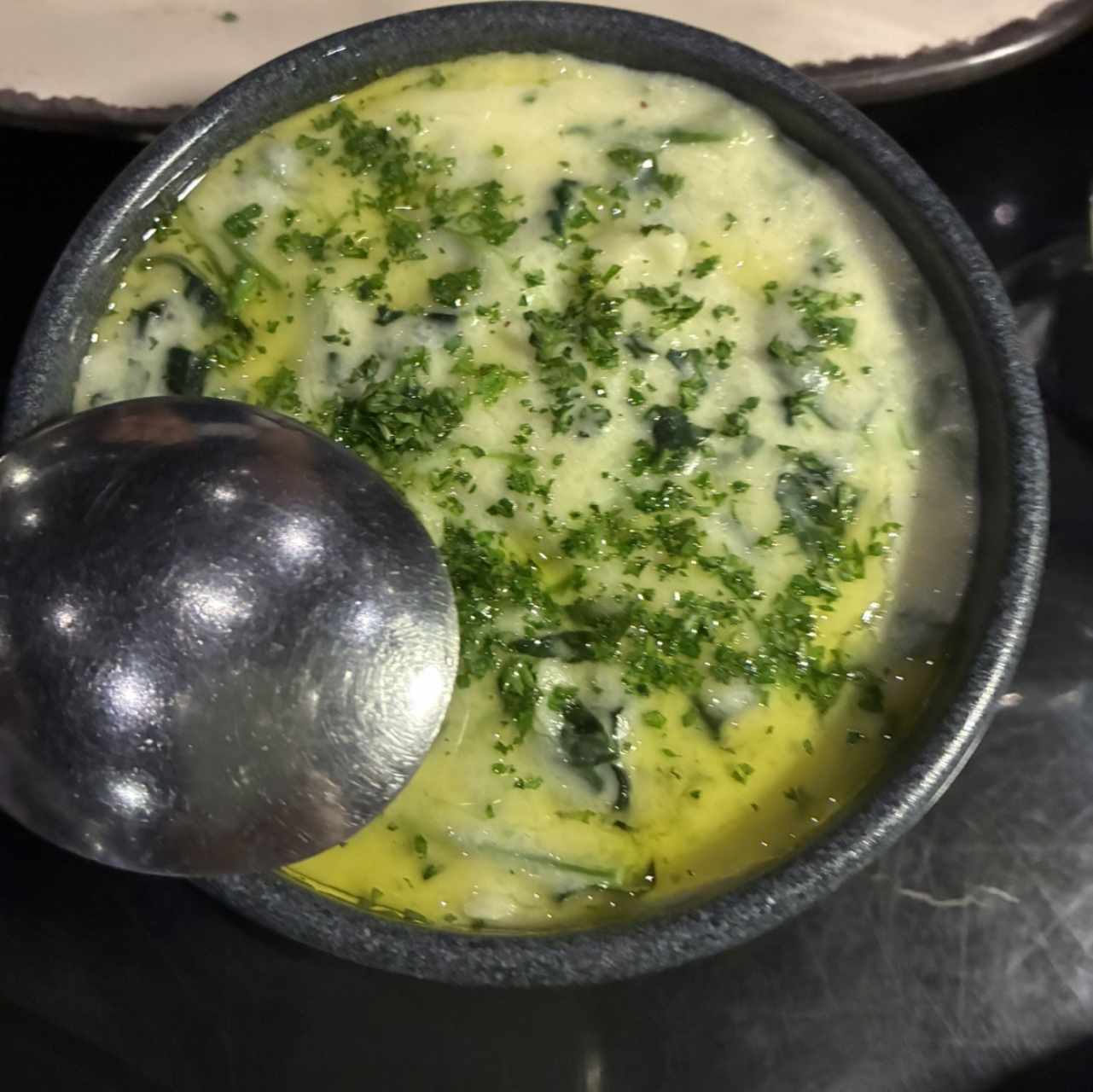 Crema de Espinacas