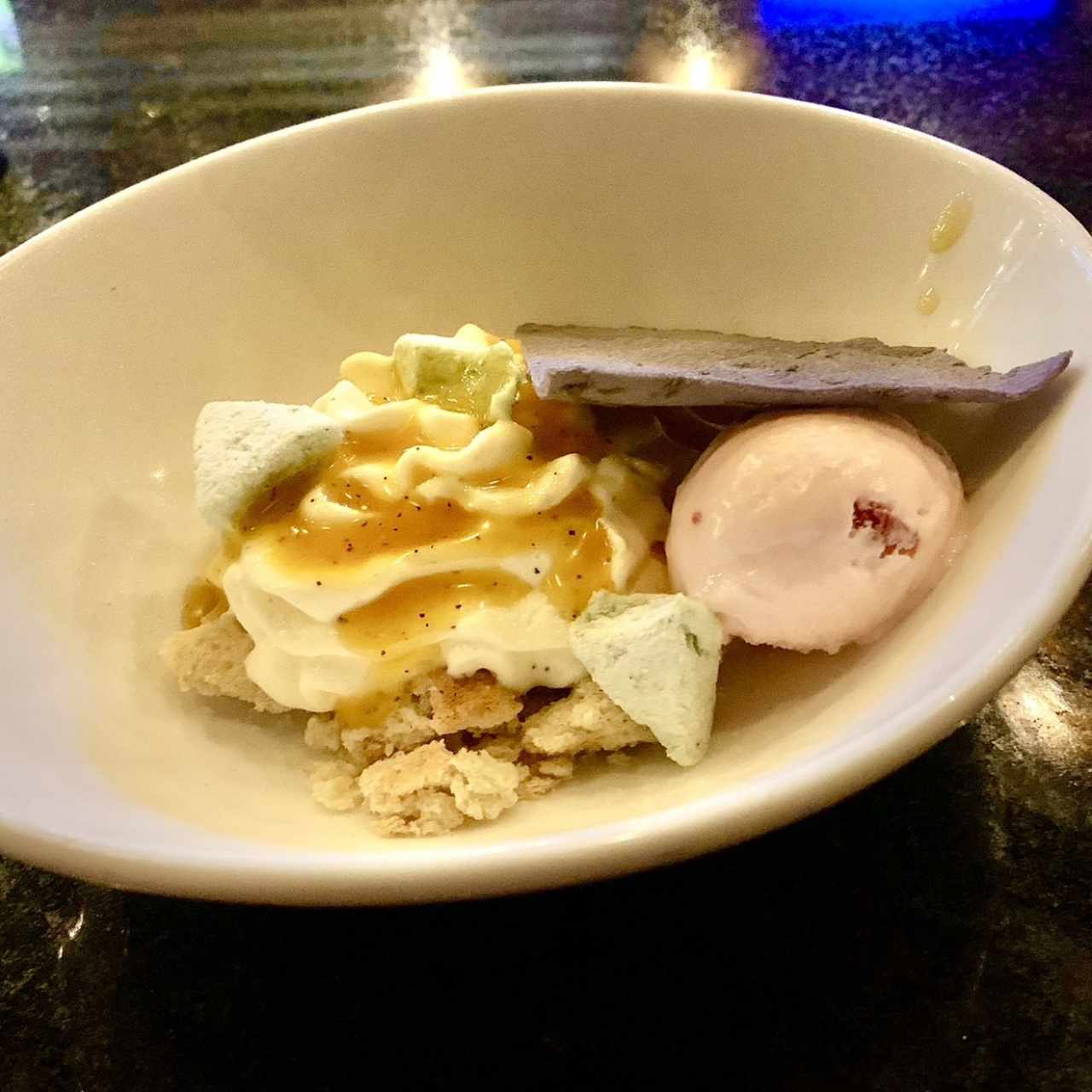 Pannacotta de maracuyá