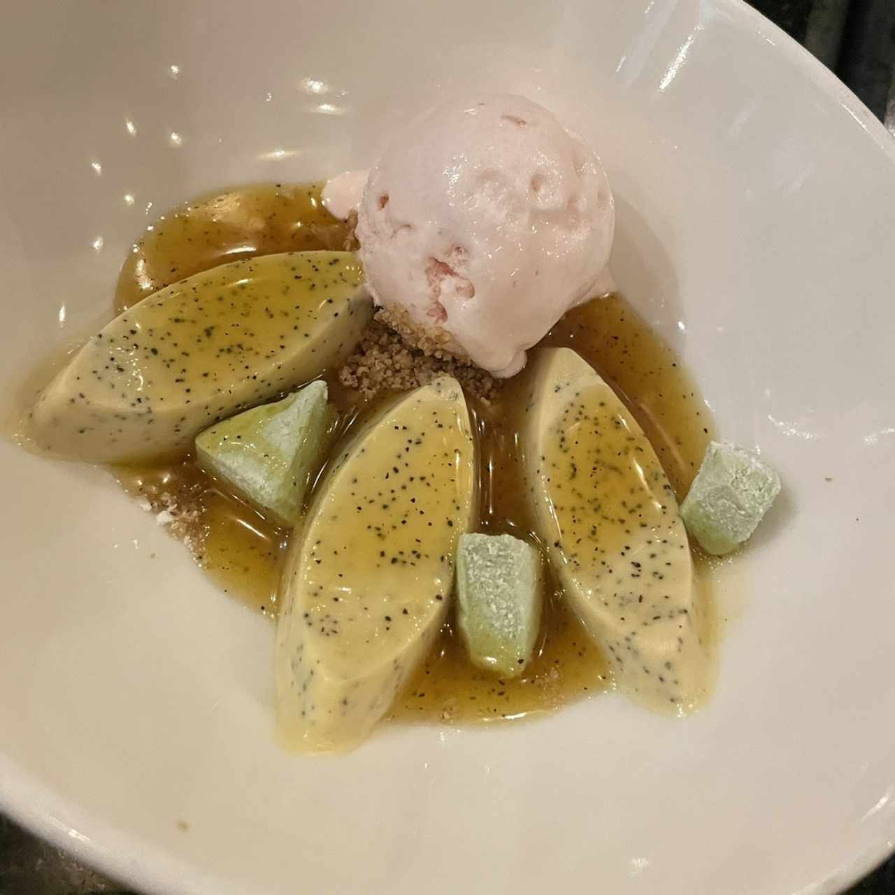 Postres - Pannacota de Maracuyá