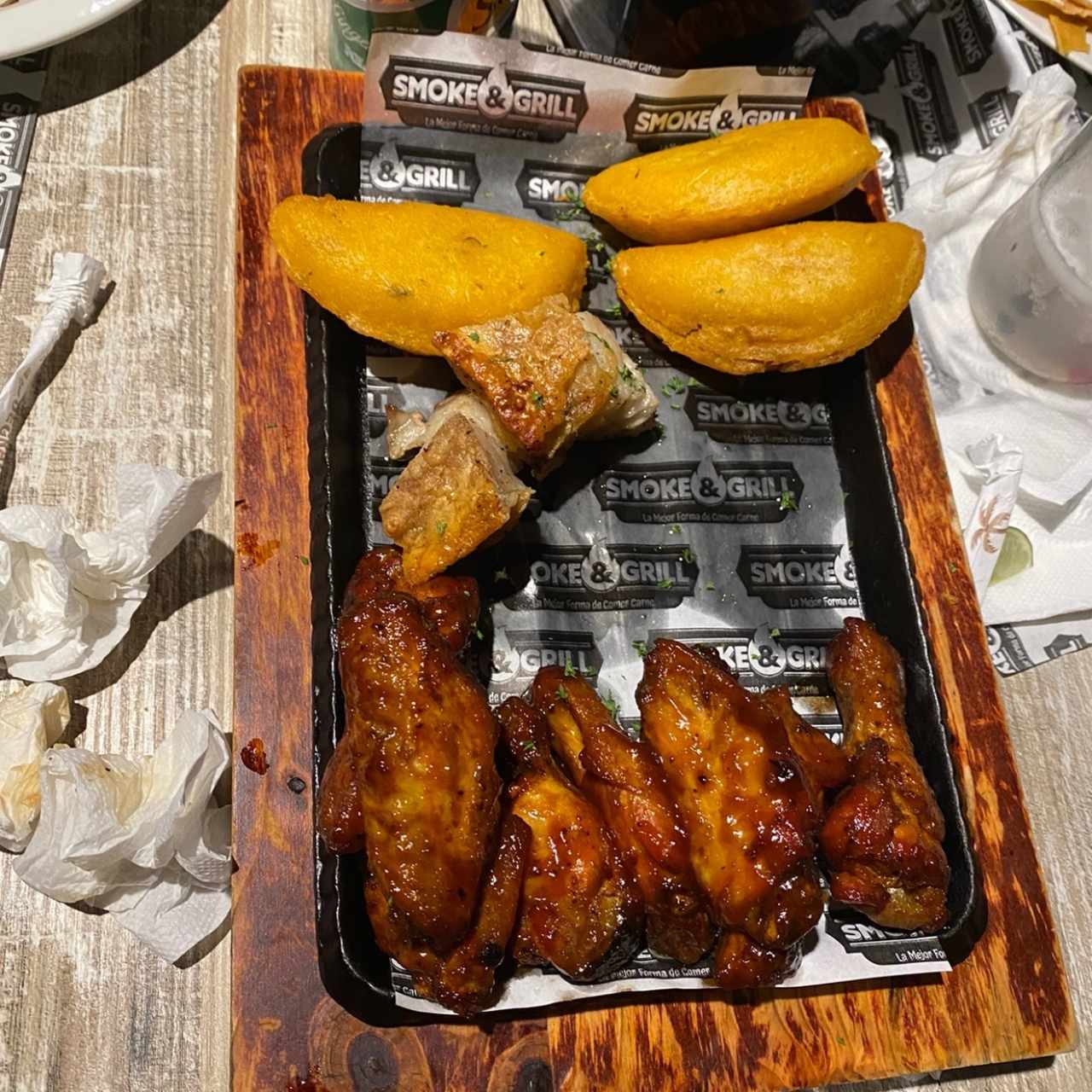 Sampler smoke and grill