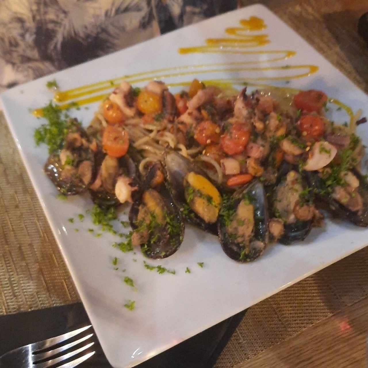 Espaguetis a la Amatriciana