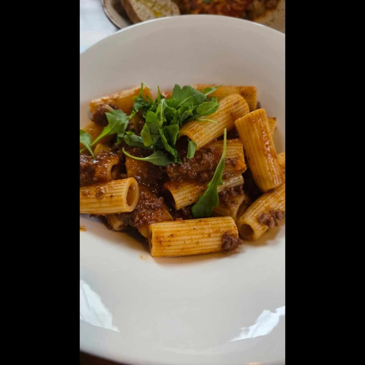 Rigatoni con Salsa Boloñesa de la Abuela Clara