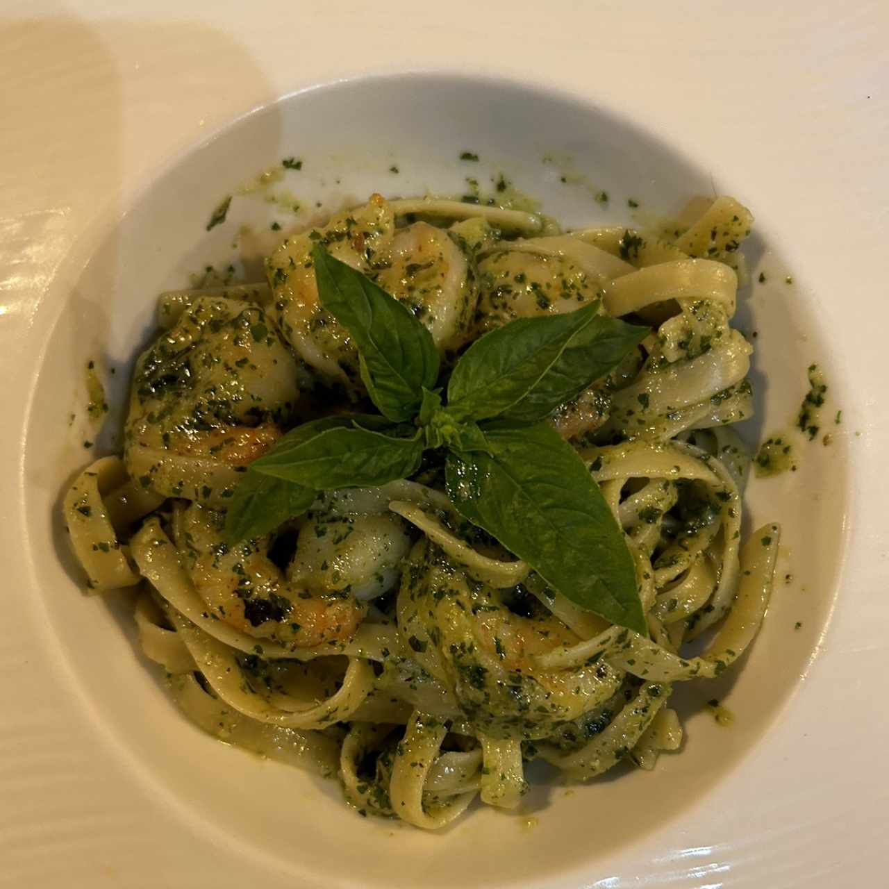 Pastas - Fettuccine con Langostinos