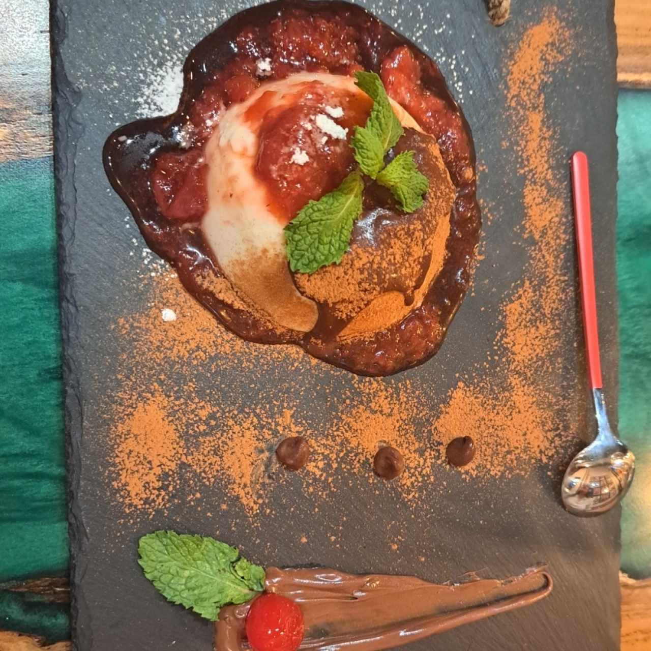 Panna Cotta de Chocolate o de Fresas o de Maracuyá