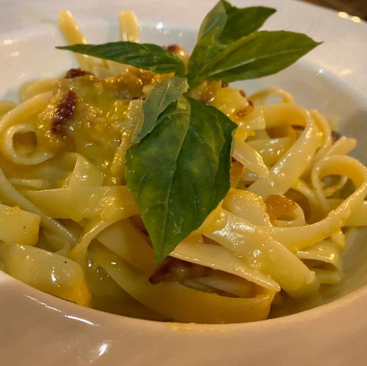 Espaguetis a la Carbonara