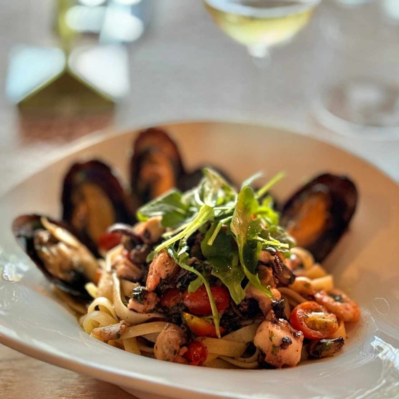 Fettuccine a lo Scoglio