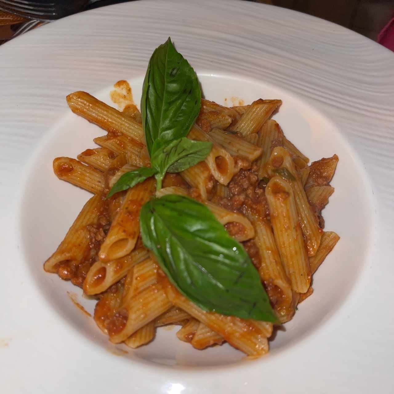Penne boloñeza