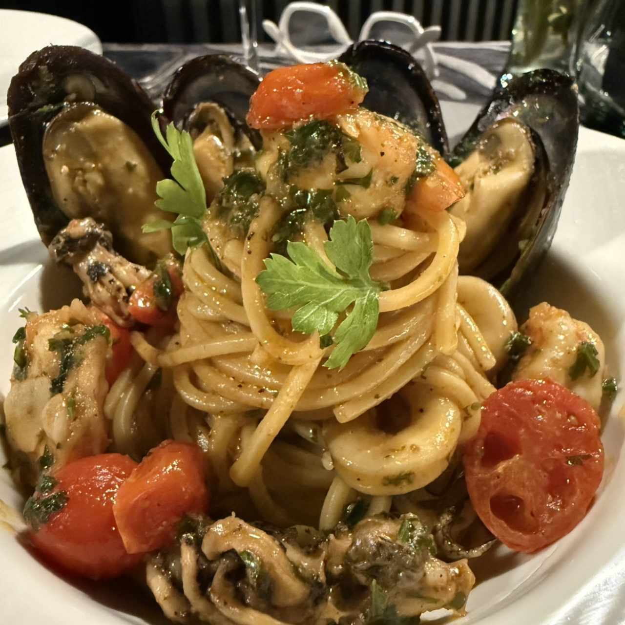 Pastas - Espaguetis con Almejas