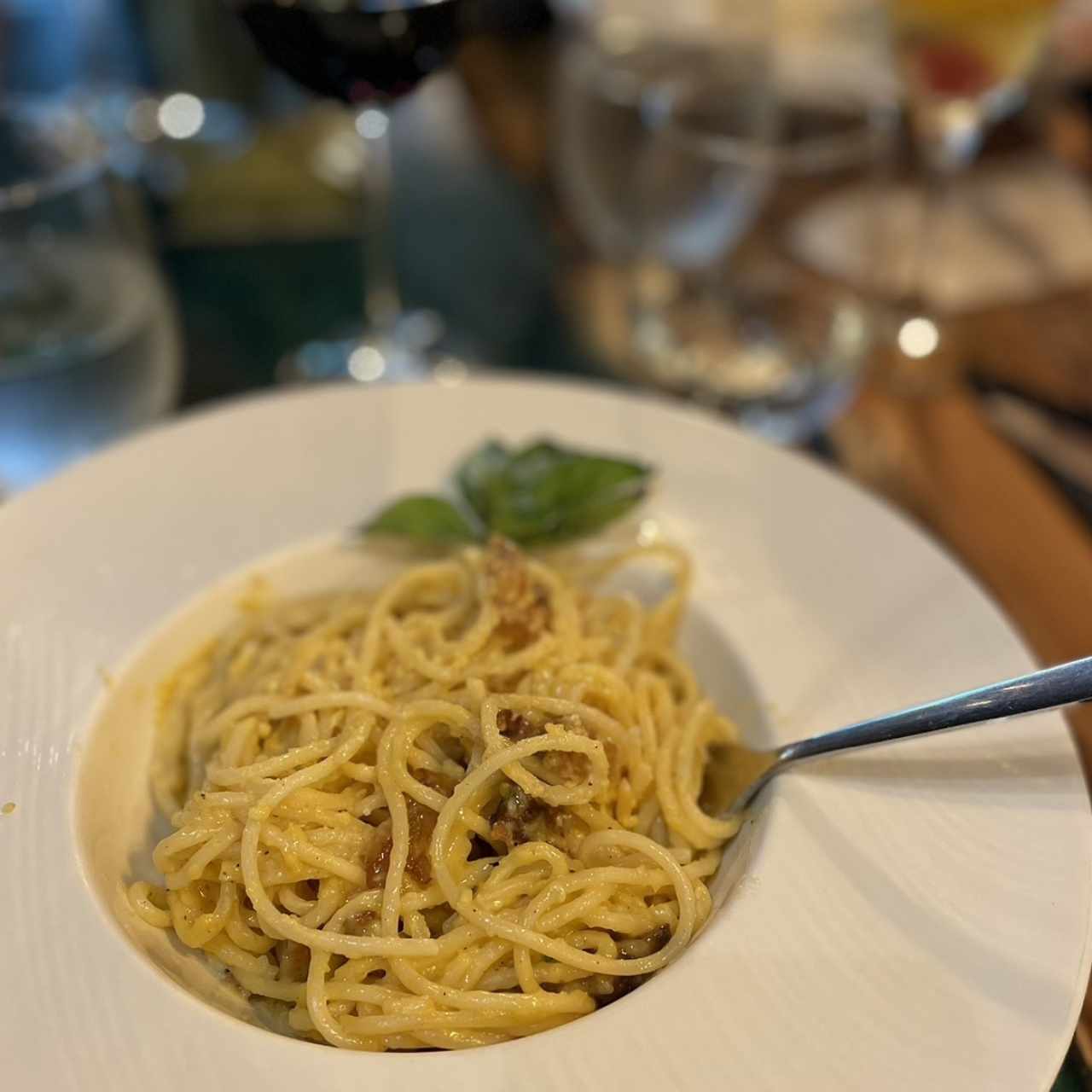 Espaguetis a la Carbonara