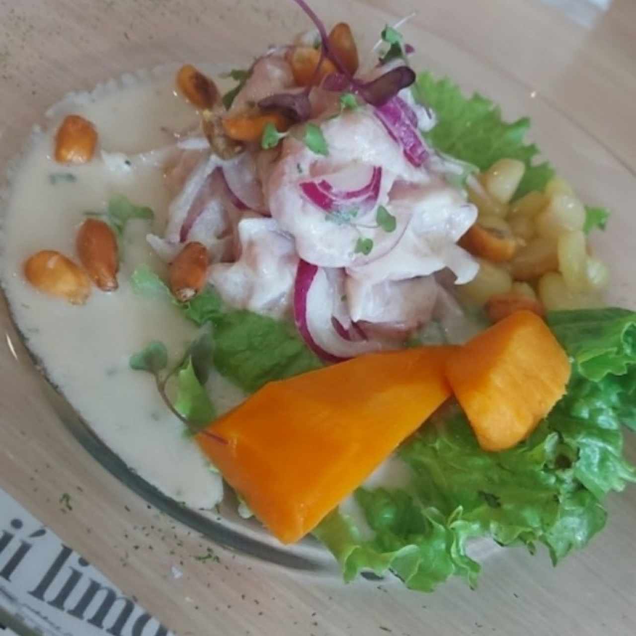 Ceviche de Corvina