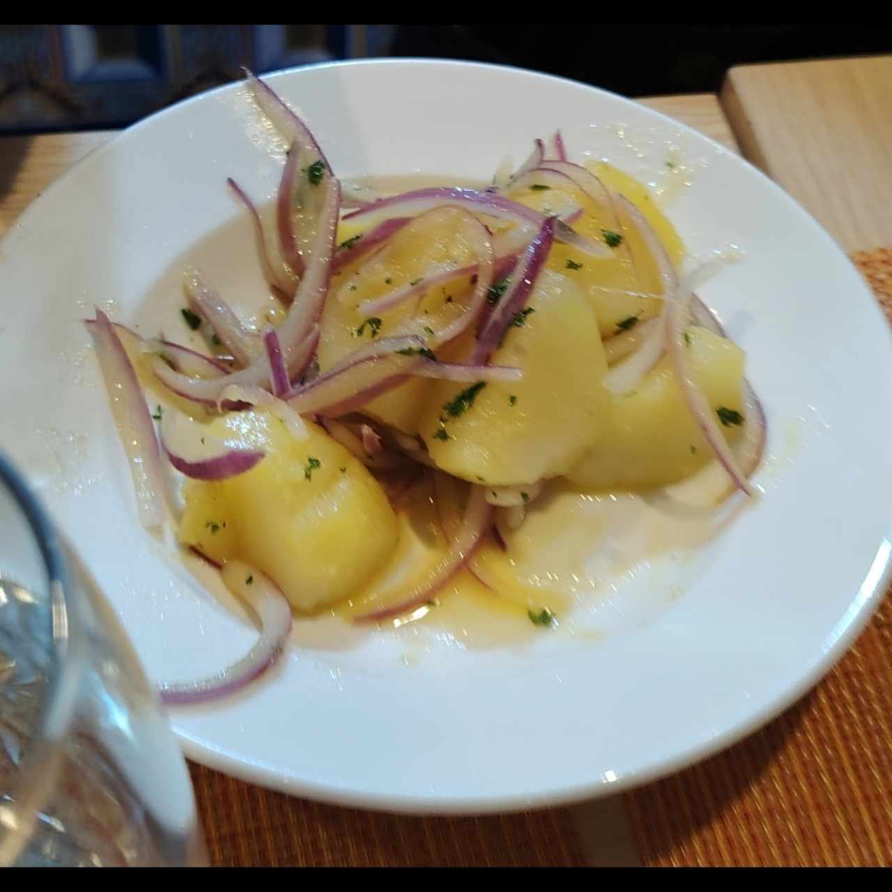 Papas salteadas 