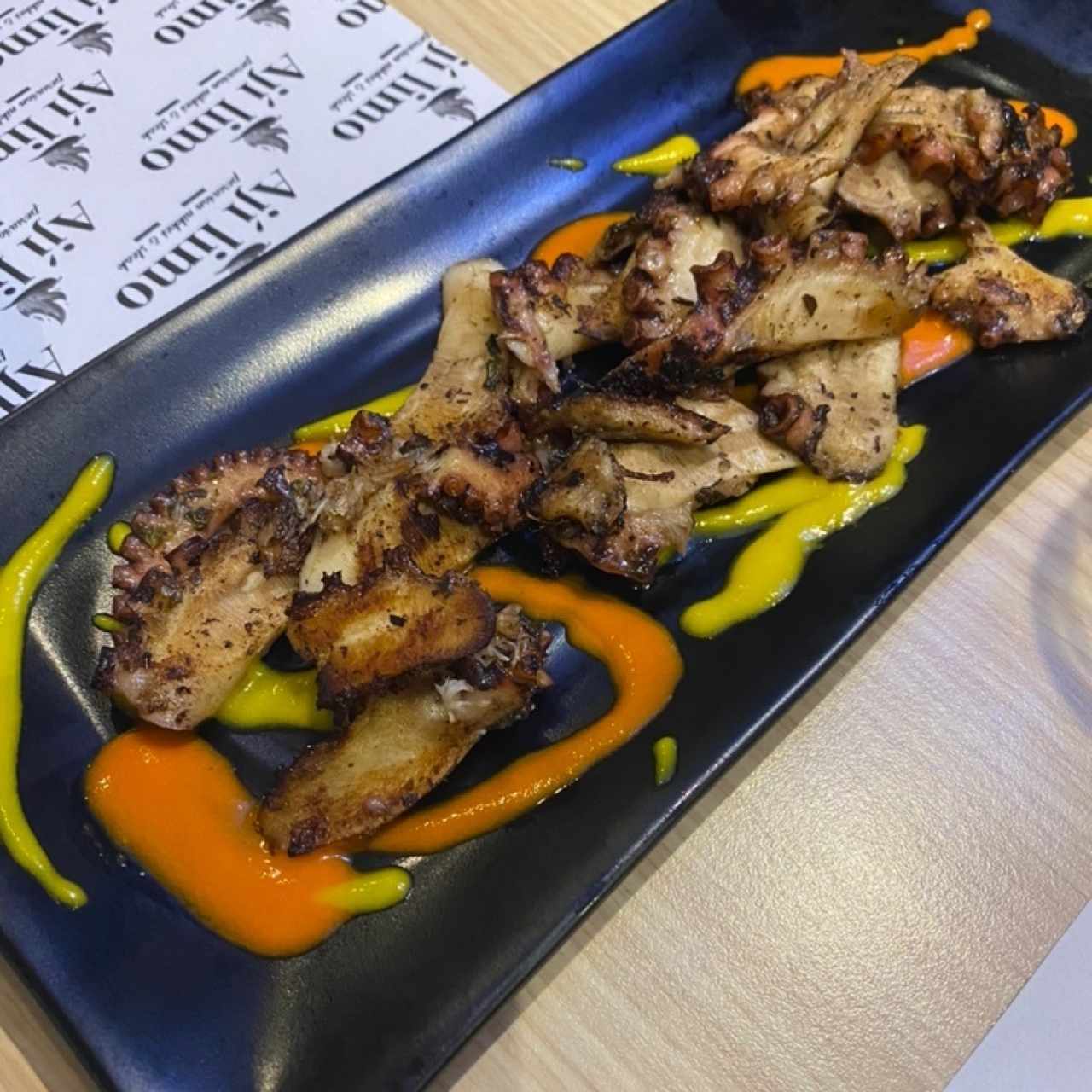 Entradas - Pulpo al Carbón