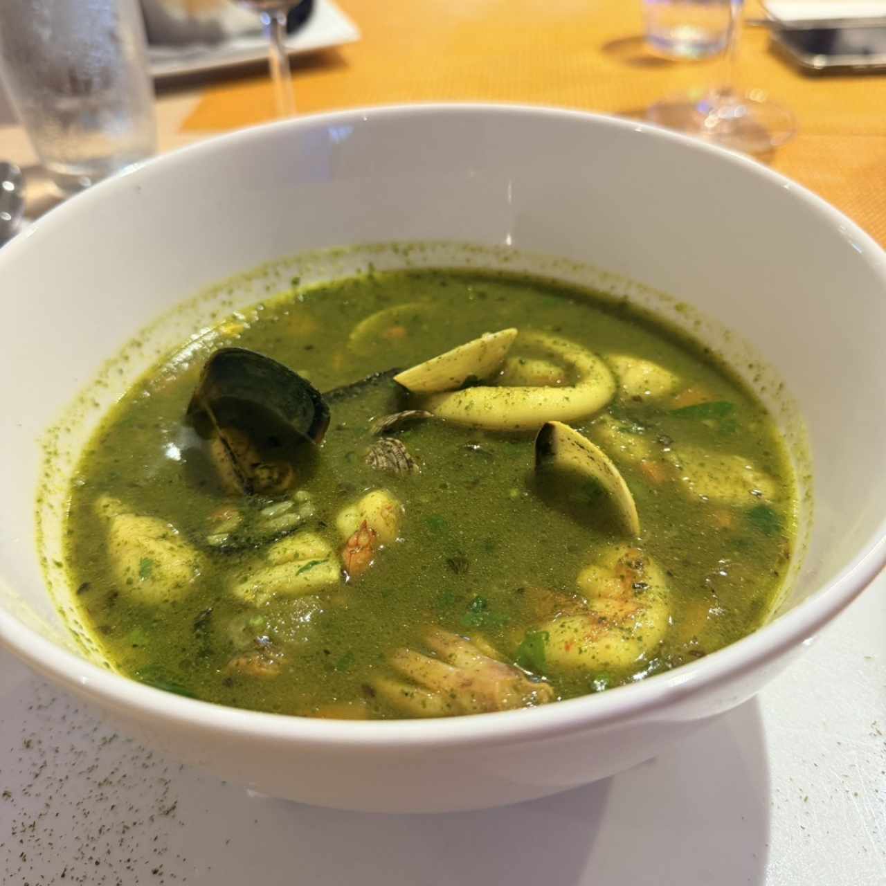Sopas - Aguadito de Mariscos