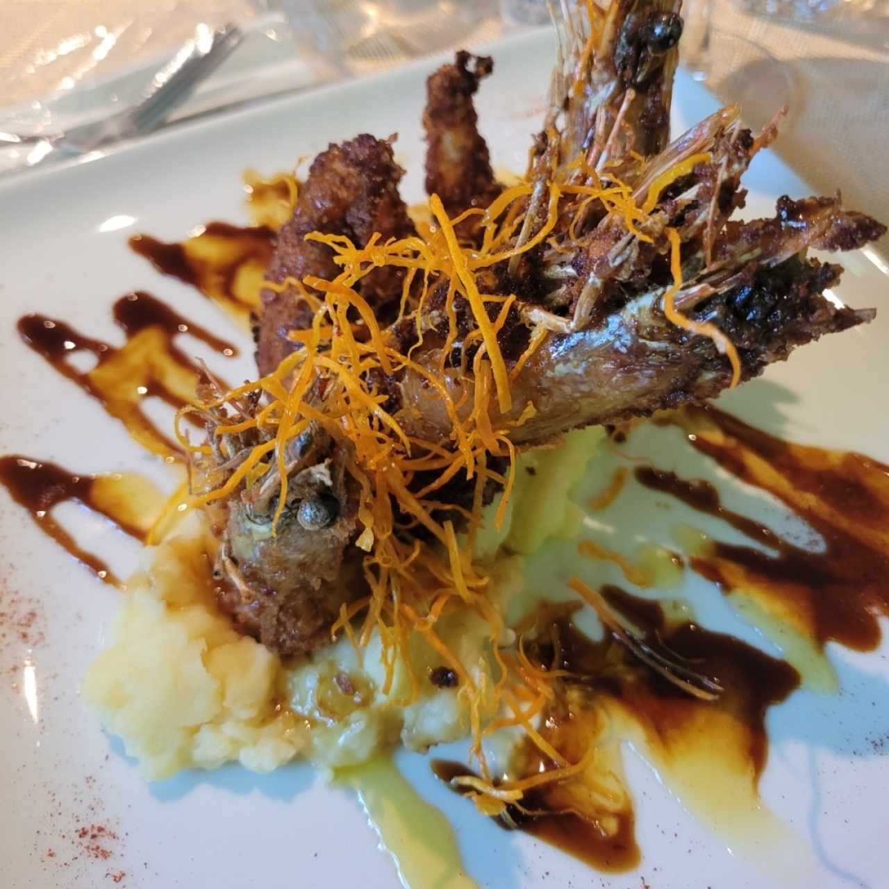 Langostinos al Panko