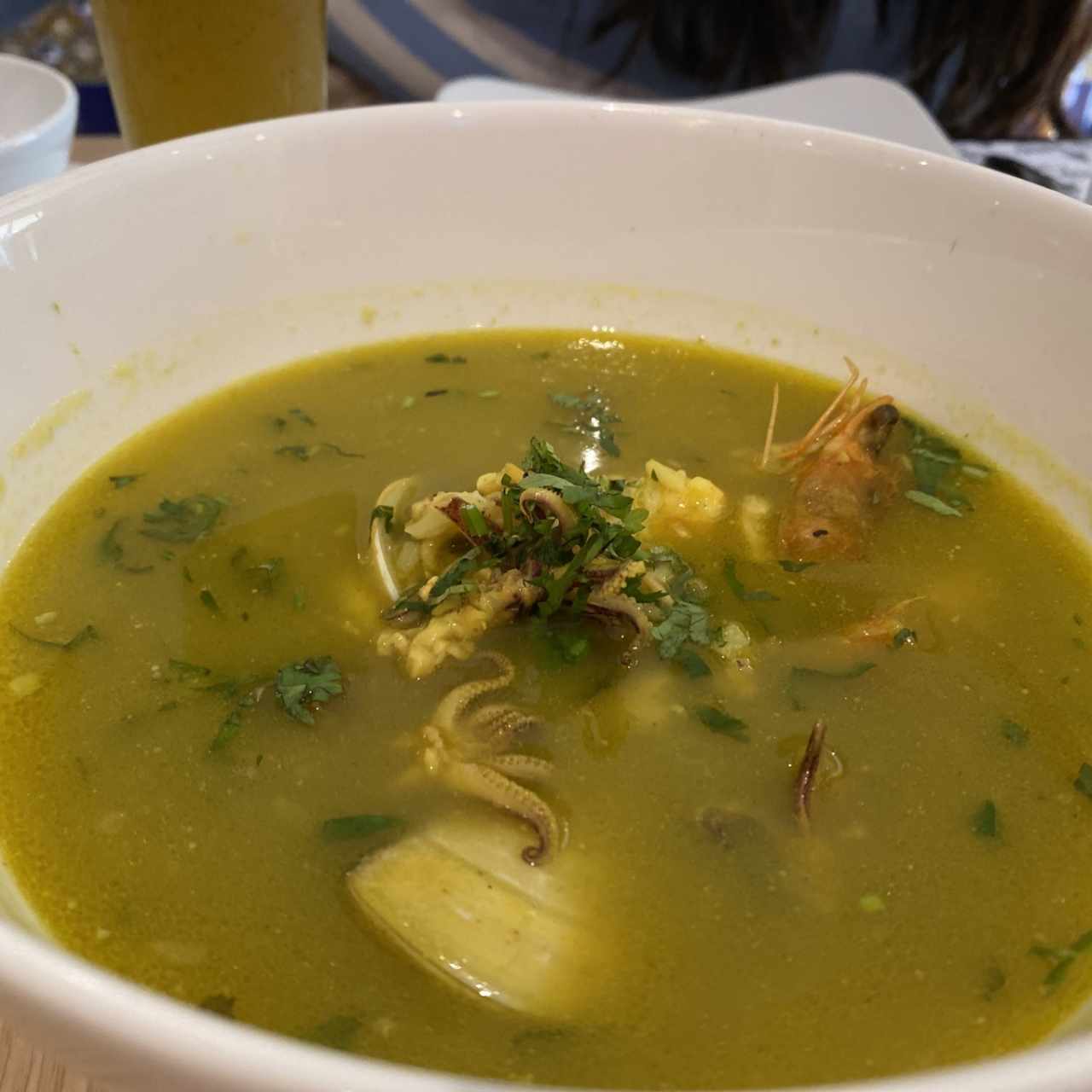 Sopas - Aguadito de Mariscos