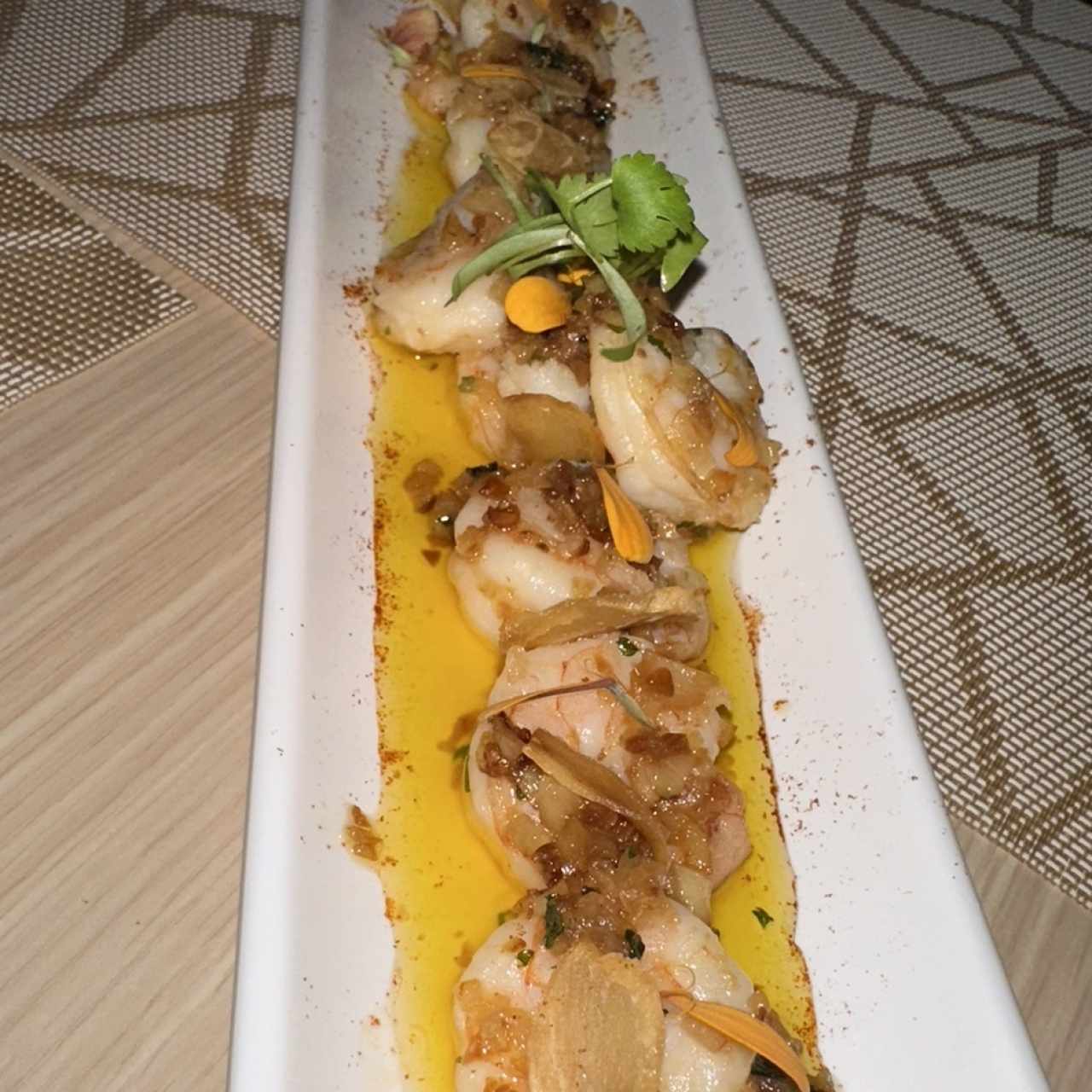 Camarones al Ajo Crocante
