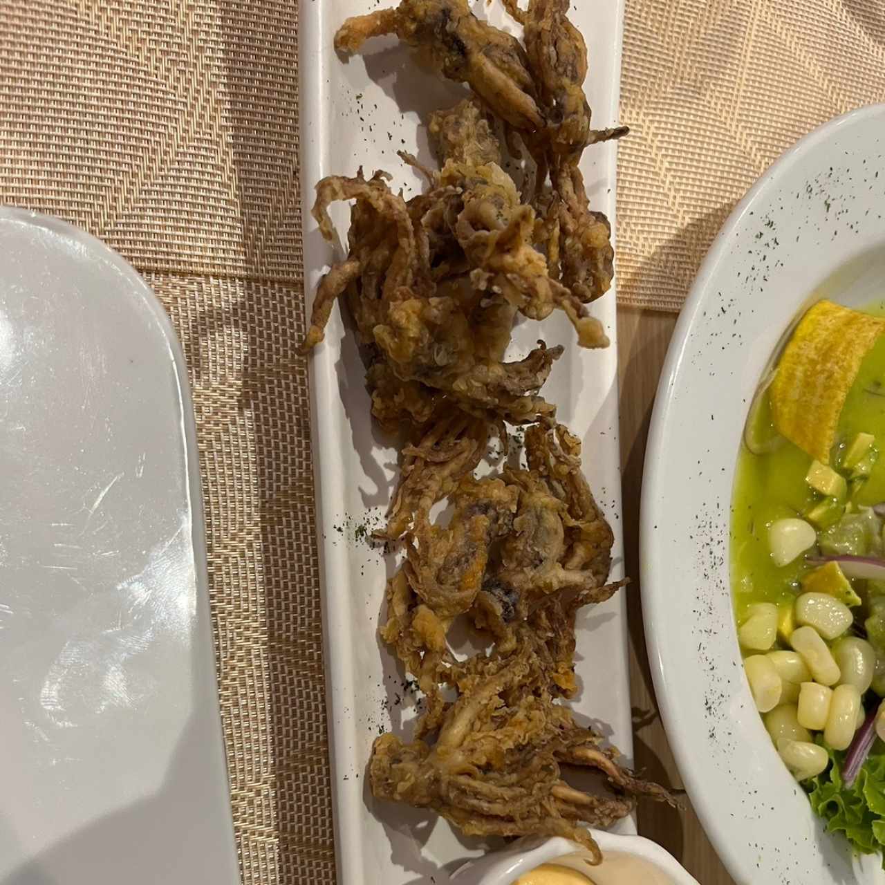 Entradas Calientes - Chicharrones Arañitas
